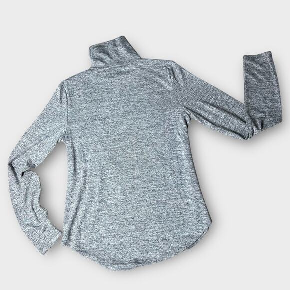 Banana Republic New Luxespun Small Gray Women's Lightweight Turtleneck Top - Picture 5 of 7
